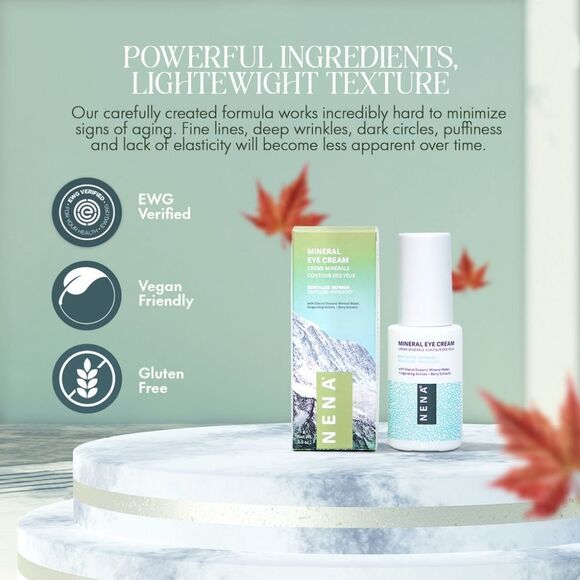 NENA Caffeinated Mineral Eye Cream - Picture 2 of 14